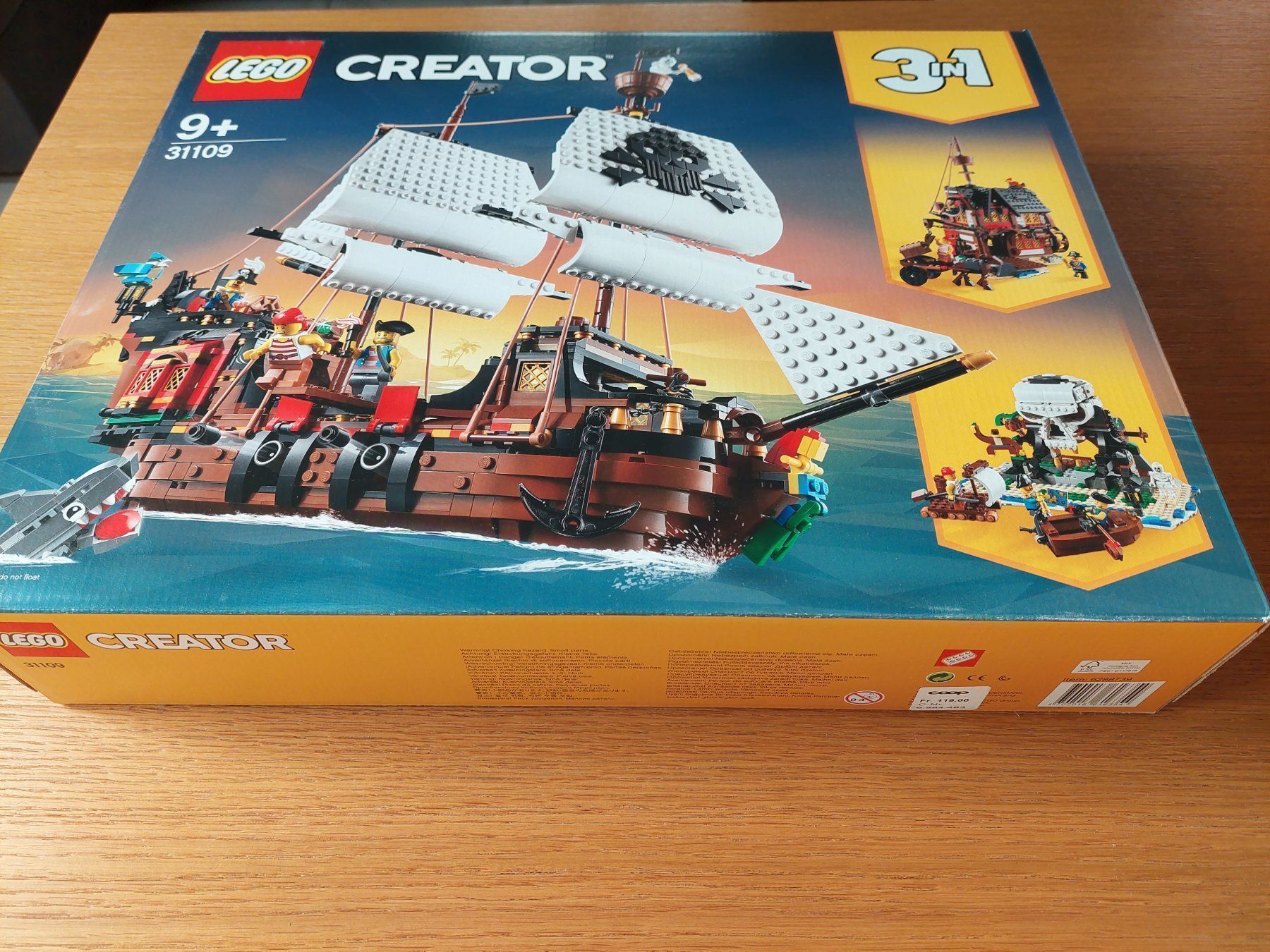 Lego Giocattoli: LEGO Creator Piratenschiff 31109 – Nuovo e nell'imballaggio originale da Abtwil AG venduto da kidimagic1 5