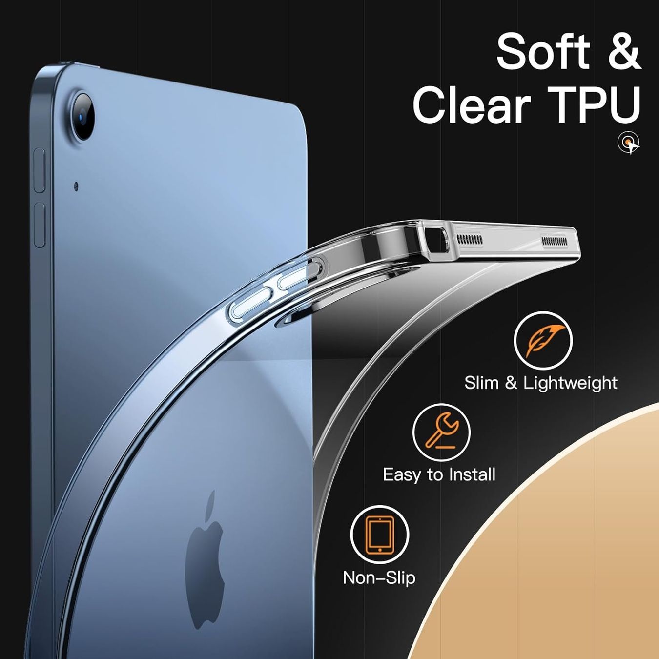 Covers & Schutzfolien: Coque transparente iPad Air 5 iPad Air 4 – Neu und originalverpackt aus Morges von DigiAC 2