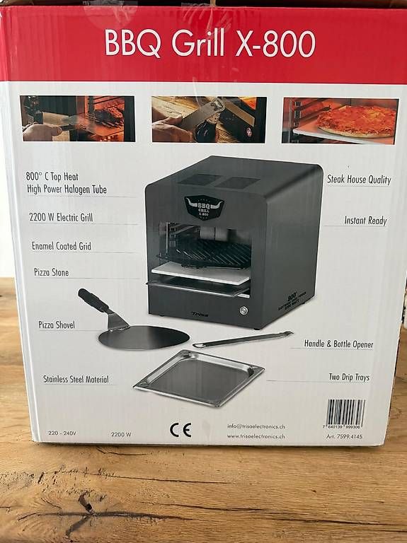 Griglie: Grill BBQ X-800 Trisa  – Nuovo e nell'imballaggio originale da Nürensdorf venduto da j.zentner 2