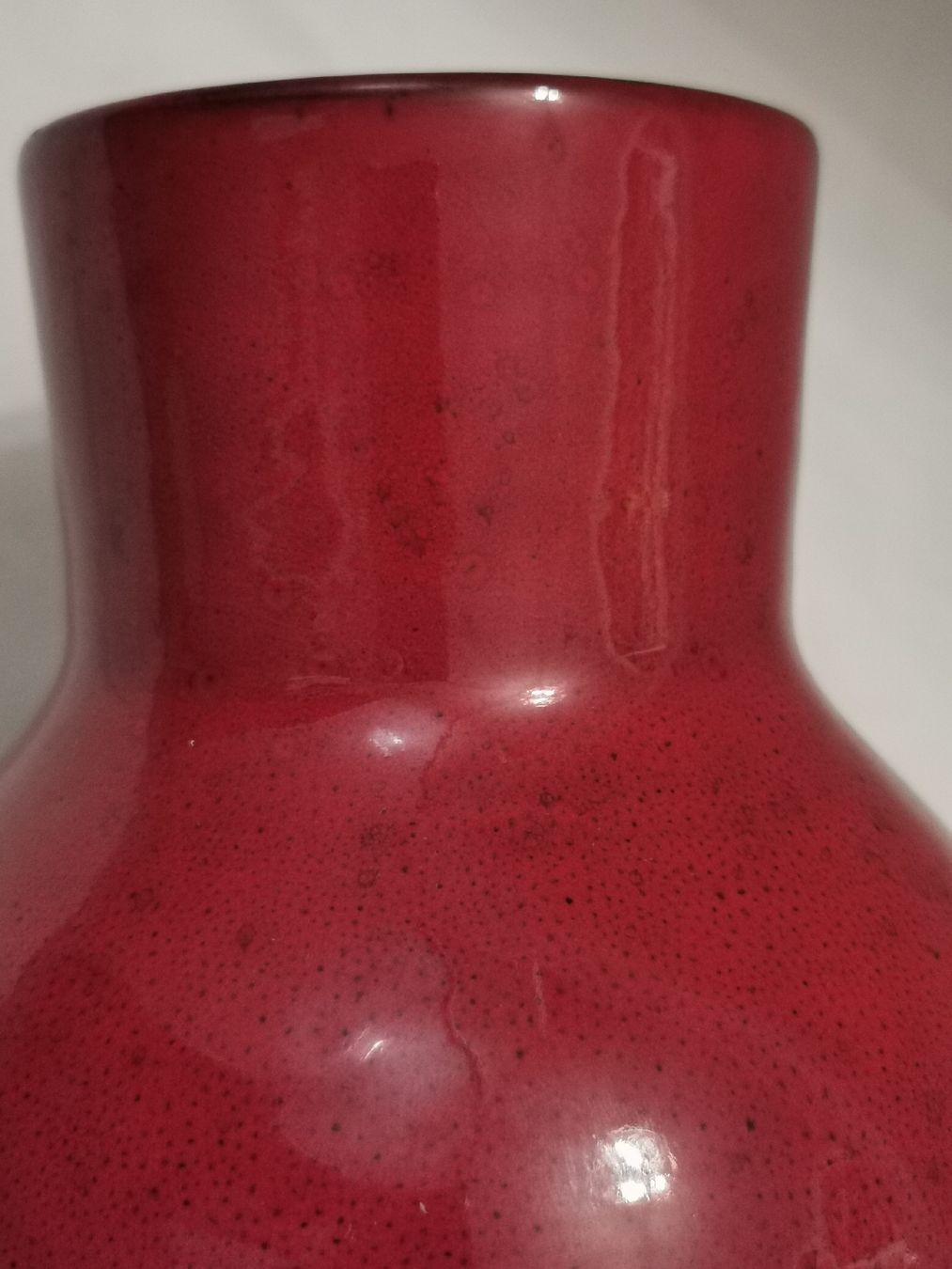 Vasi & Recipienti: Vase Keramik 41 cm. mit Blumen  – Usato da Basel venduto da Treasurehunter 4