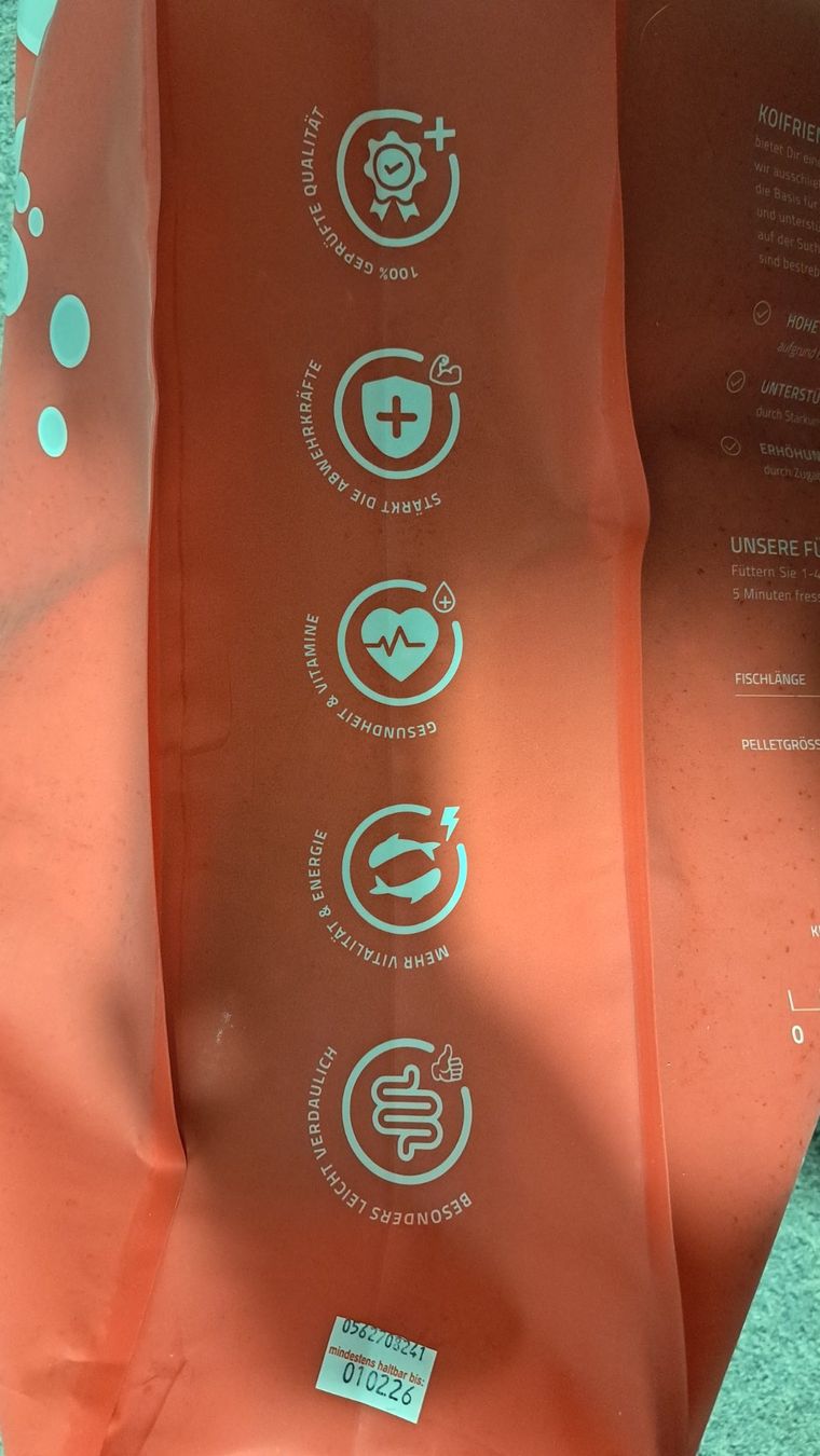 Mangimi: Koifutter 15 kg 5 Sorten Mix 6mm – Nuovo e nell'imballaggio originale da Tegerfelden venduto da Spick67 2
