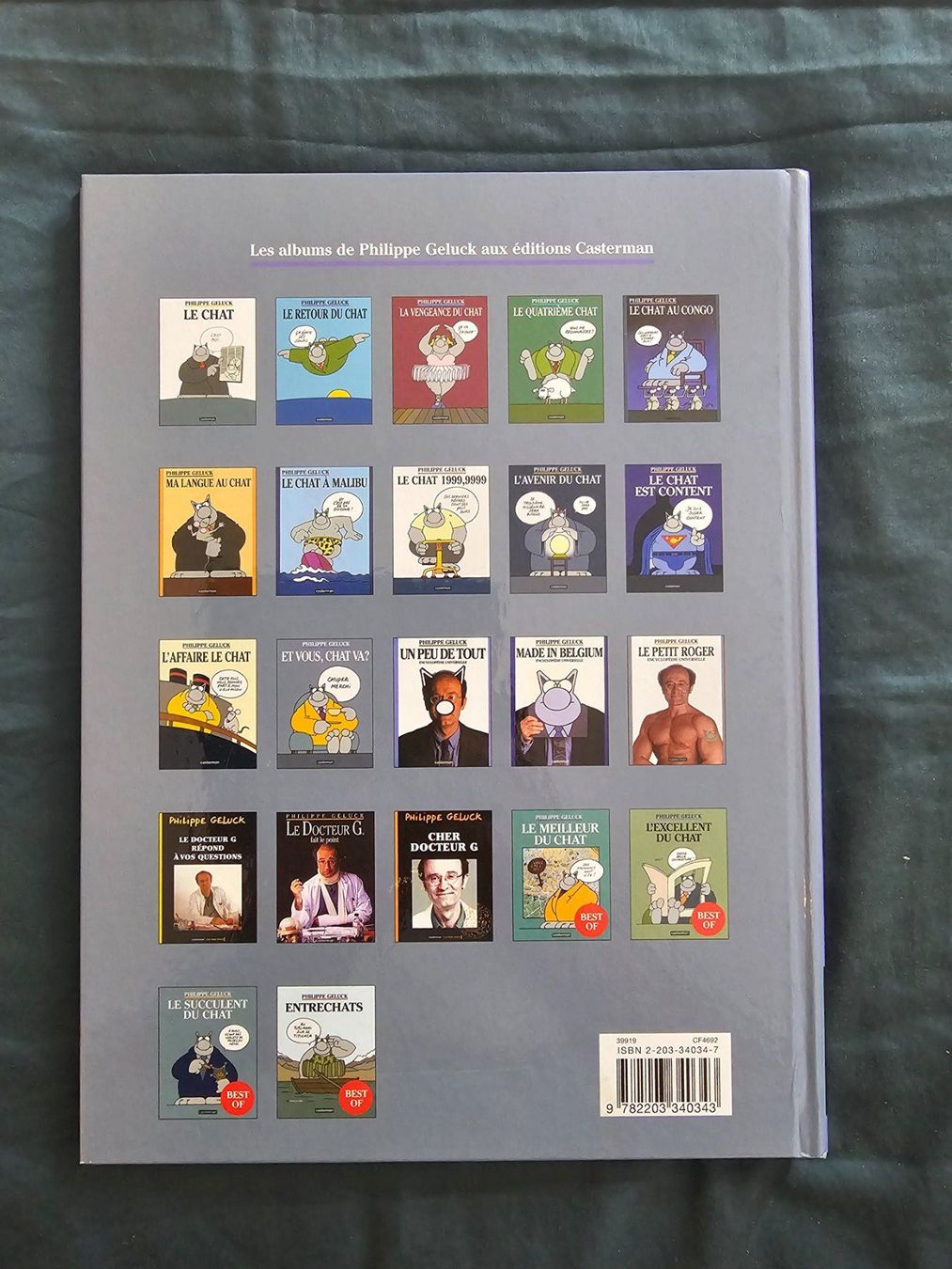 Fumetti: Le Chat T.12 Et Vous, Cha Va ? EO 2003 TBE – Usato da Genève venduto da Blu_BD 1