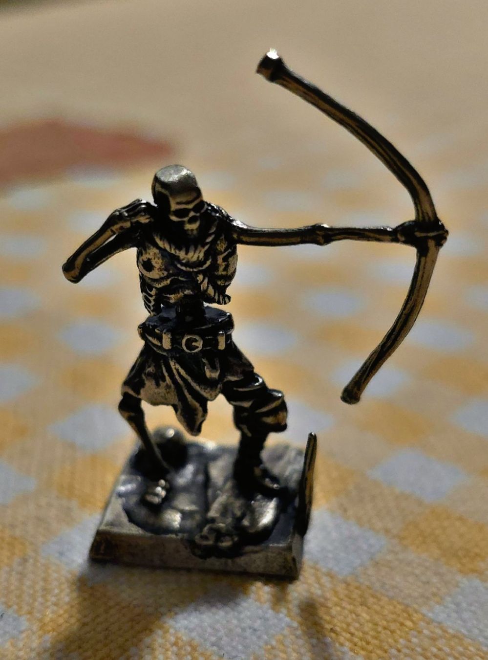 Statuette: Skeleton Metal Miniature d&d dnd archer – Nuovo (secondo la descrizione) da Rüschlikon venduto da lordgara