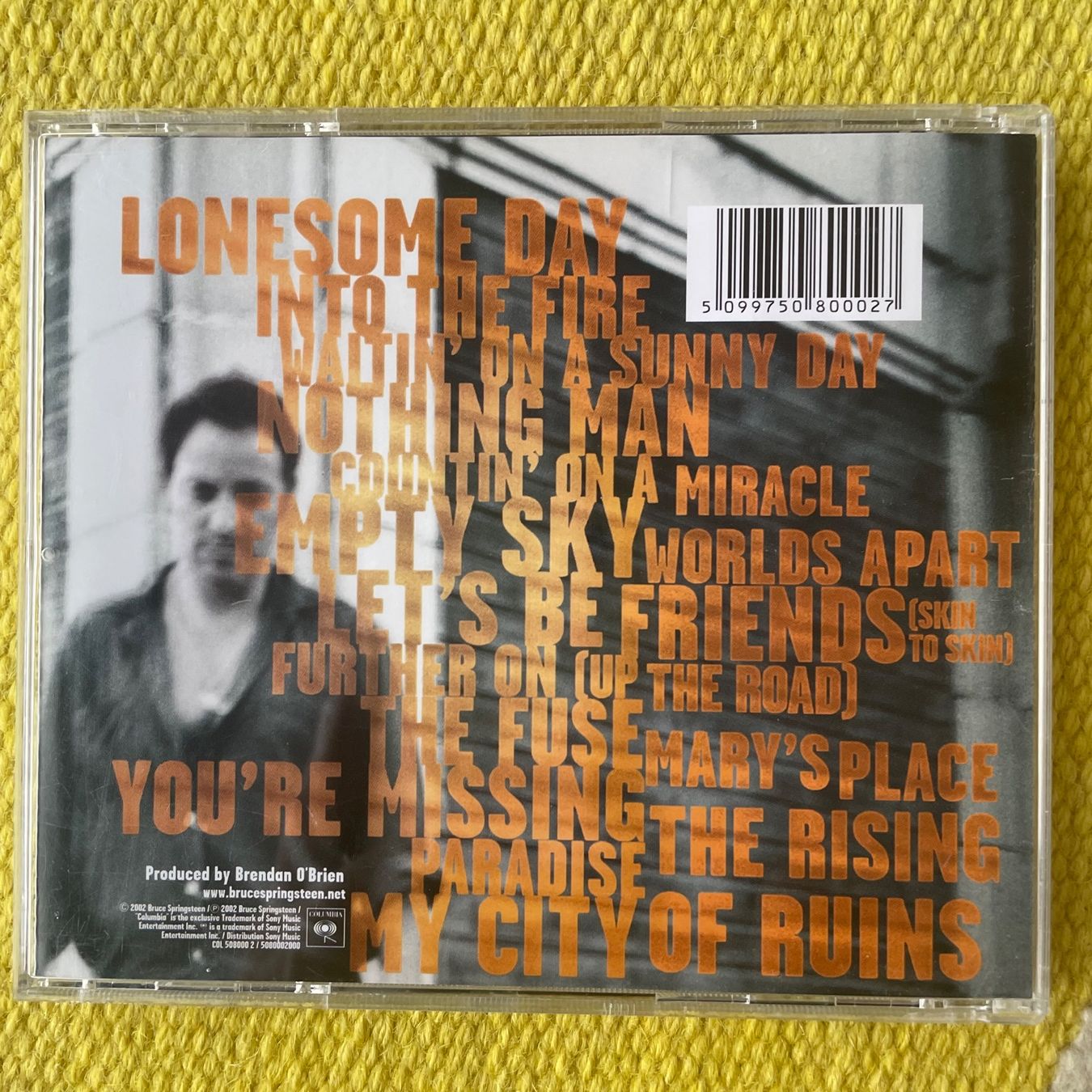 CD: BRUCE SPRINGSTEEN-THE RISING – Usato da Rorschacherberg venduto da CD-Roli 1