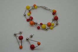 2 bijoux Swatch BO + bracelet taille S