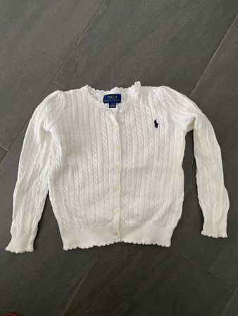 Cardigan Polo Ralph Lauren blanc t.5