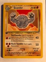 Graveler (uncommon) 1st Neo Revelation - MINT - ab 1.-