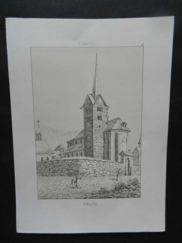 Stiche: Stans Kirche – Gebraucht aus Risch von Rischli15