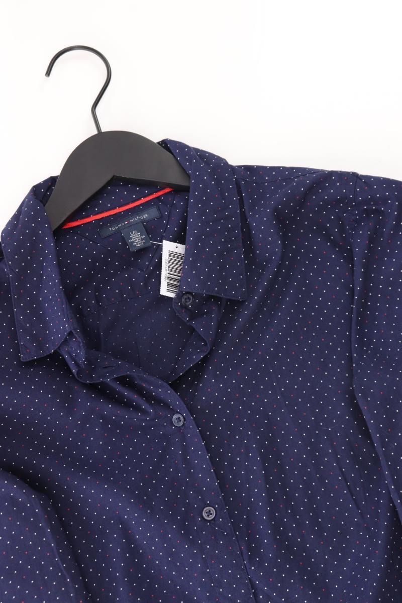 Camicette: Tommy Hilfiger Langarmbluse Gr. L blau – Usato da Neustadt an der Waldnaab venduto da SecondLifeFashion 1