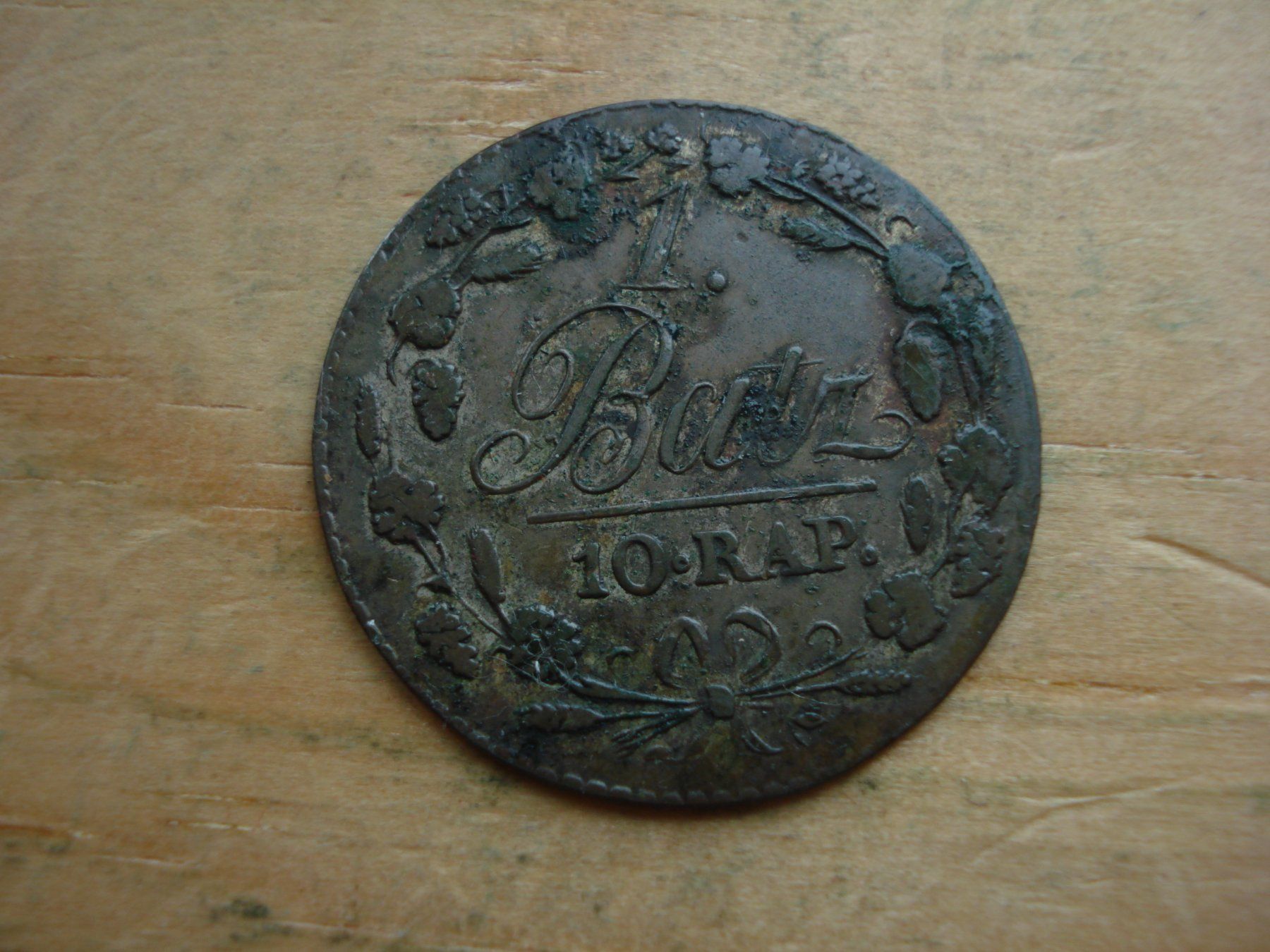Tutti le monete: (S) Waadt 1 Batz 1819 – Usato da Erlach venduto da Net-Coins 1