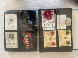 Collection d'étiquettes de vin 14'000 pces