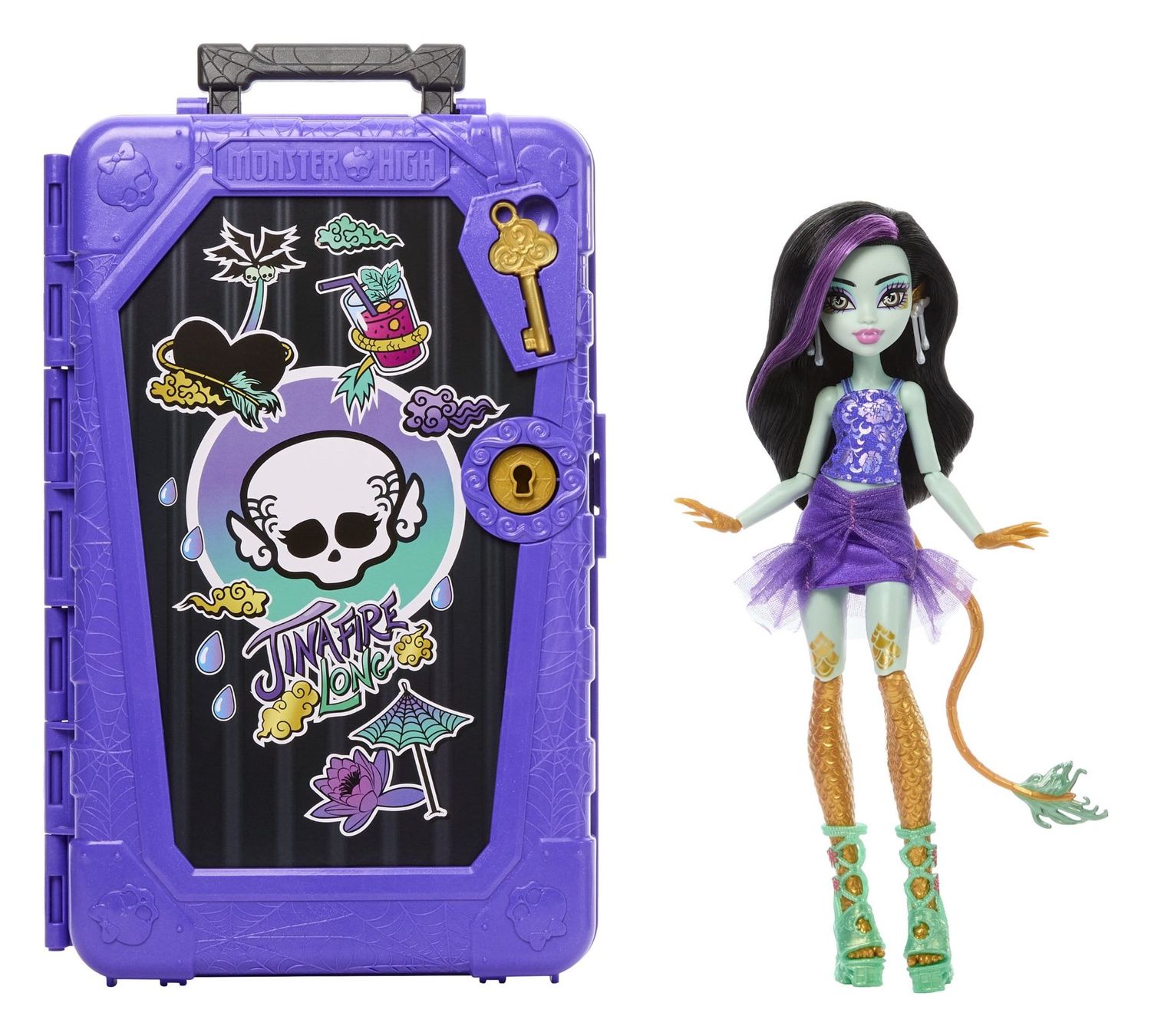 Bambole: Monster High Skulltimate Secrets poupée Jinafire Long – Nuovo e nell'imballaggio originale da St-Imier venduto da ATTAKSHOP 3