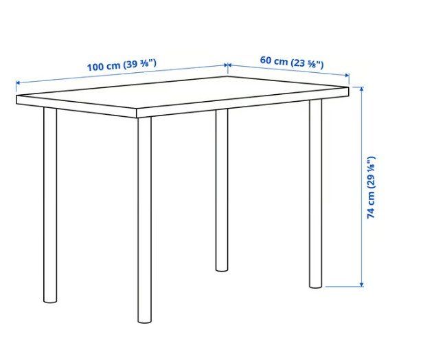 Ikea Scrivanie: Linnmon Schreibtisch – Usato da Basel venduto da sav_28lg 2