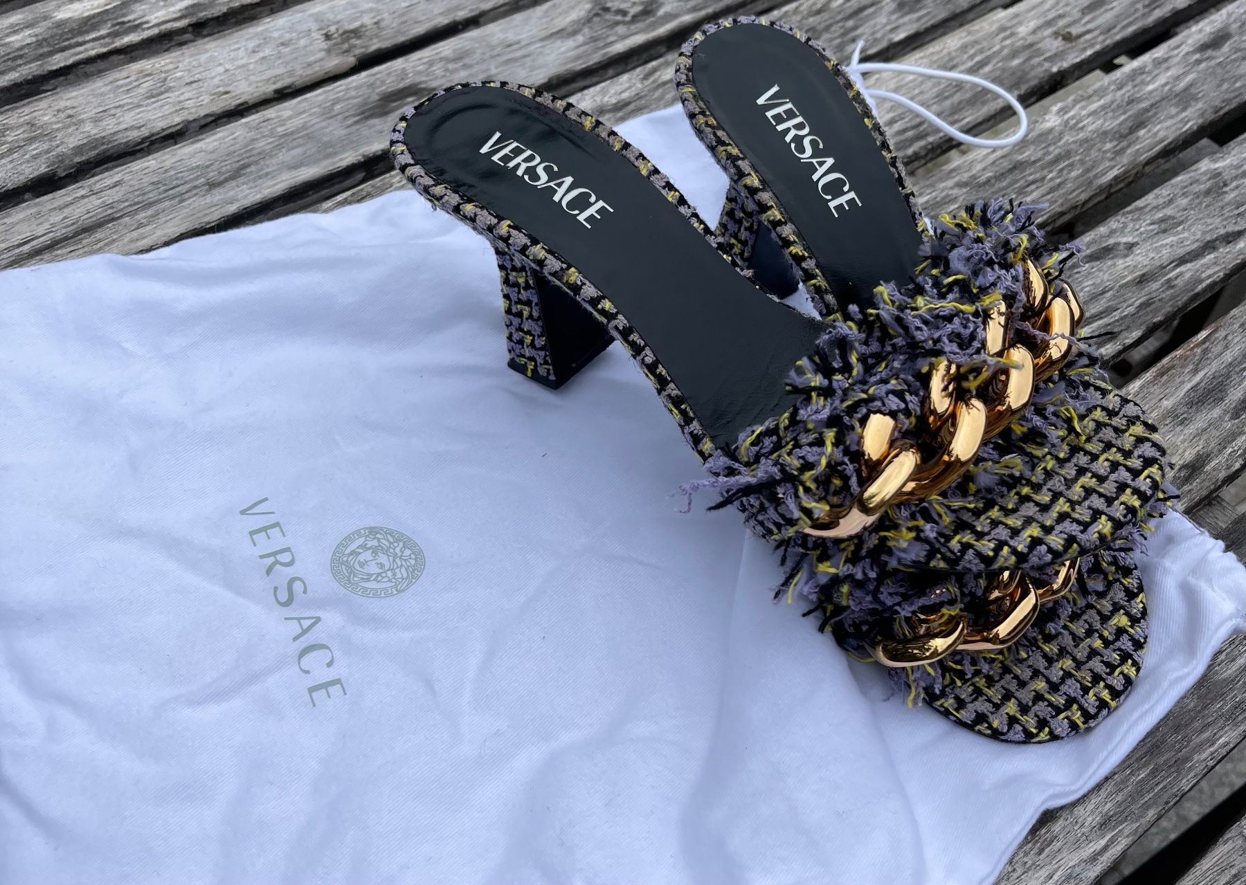 Versace Scarpe da donna: Glamour Versace tacchi -39.5/40- originale- – Nuovo (secondo la descrizione) da Gordevio venduto da LanaZimm 5