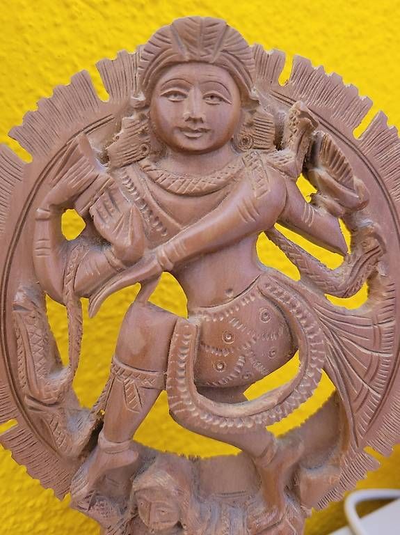 Statuette: tanzende Shiva aus Holz  – Usato da Spreitenbach venduto da dde_5k86 1