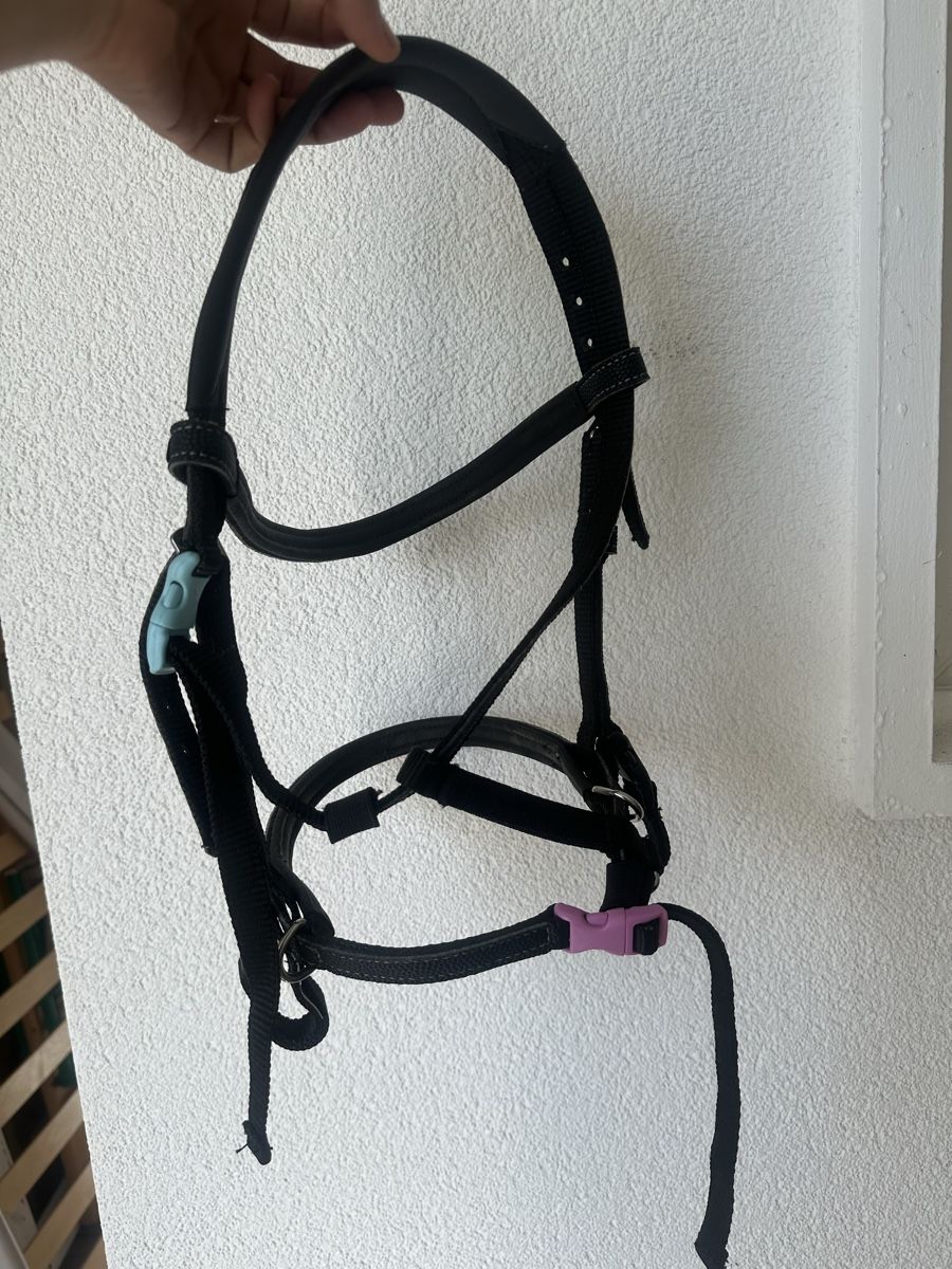Briglie & Cavezze: Fouganza Pony Trense schwarz – Usato da Busswil venduto da billib 2