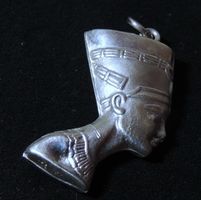 Nofretete Silber 925 Anhänger