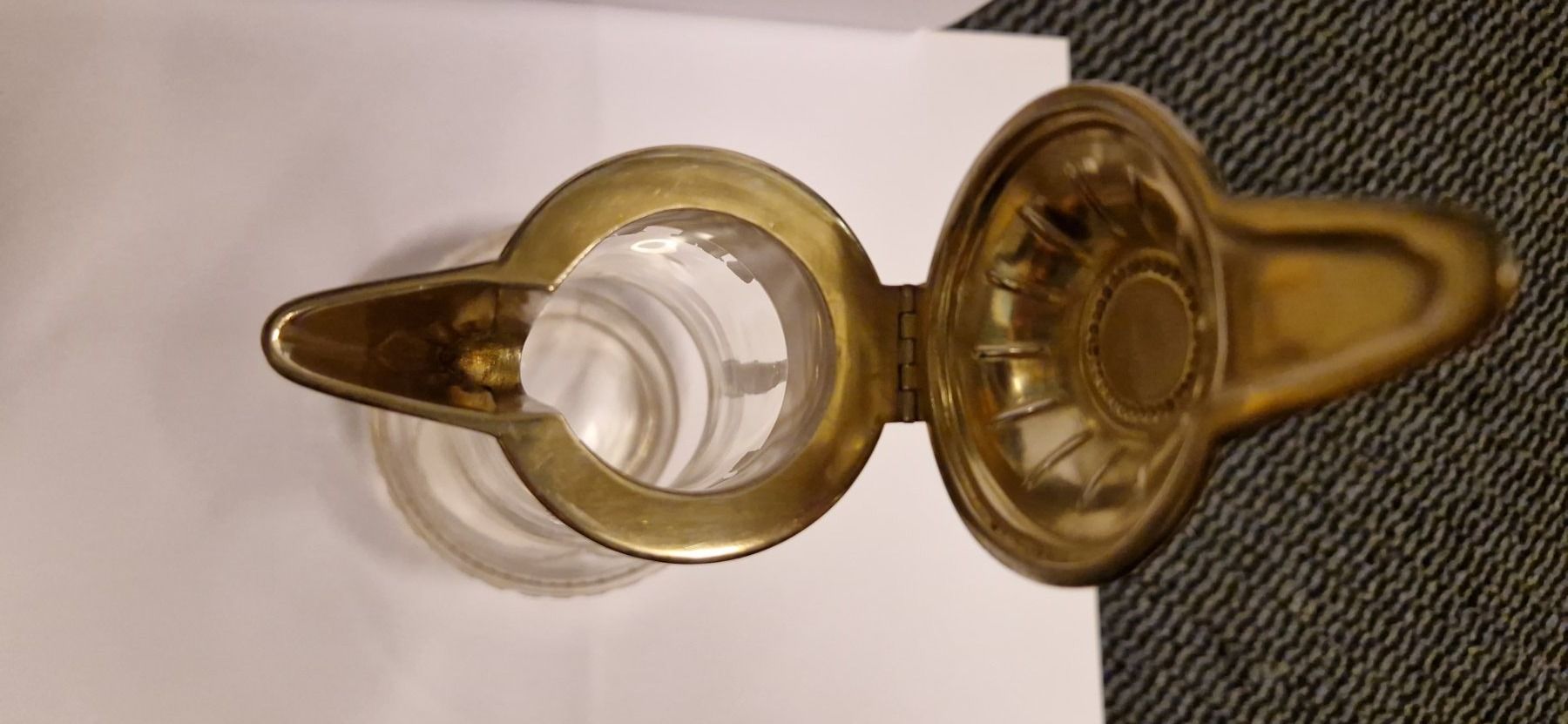 Karaffen: Antike Weinkaraffe 800 Silber, Karaffe um 1880 – Gebraucht aus Zürich von spin23 3