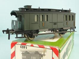 Fleischmann H0 1403 Länderbahn Gepäckwagen