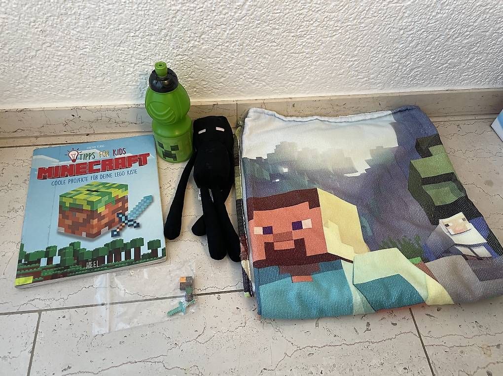 Giocattoli: Minekraft Set, Legobuch, Anderman , Tuch – Usato da Uster venduto da chlini1983