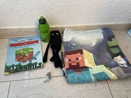 Minekraft Set, Legobuch, Anderman , Tuch