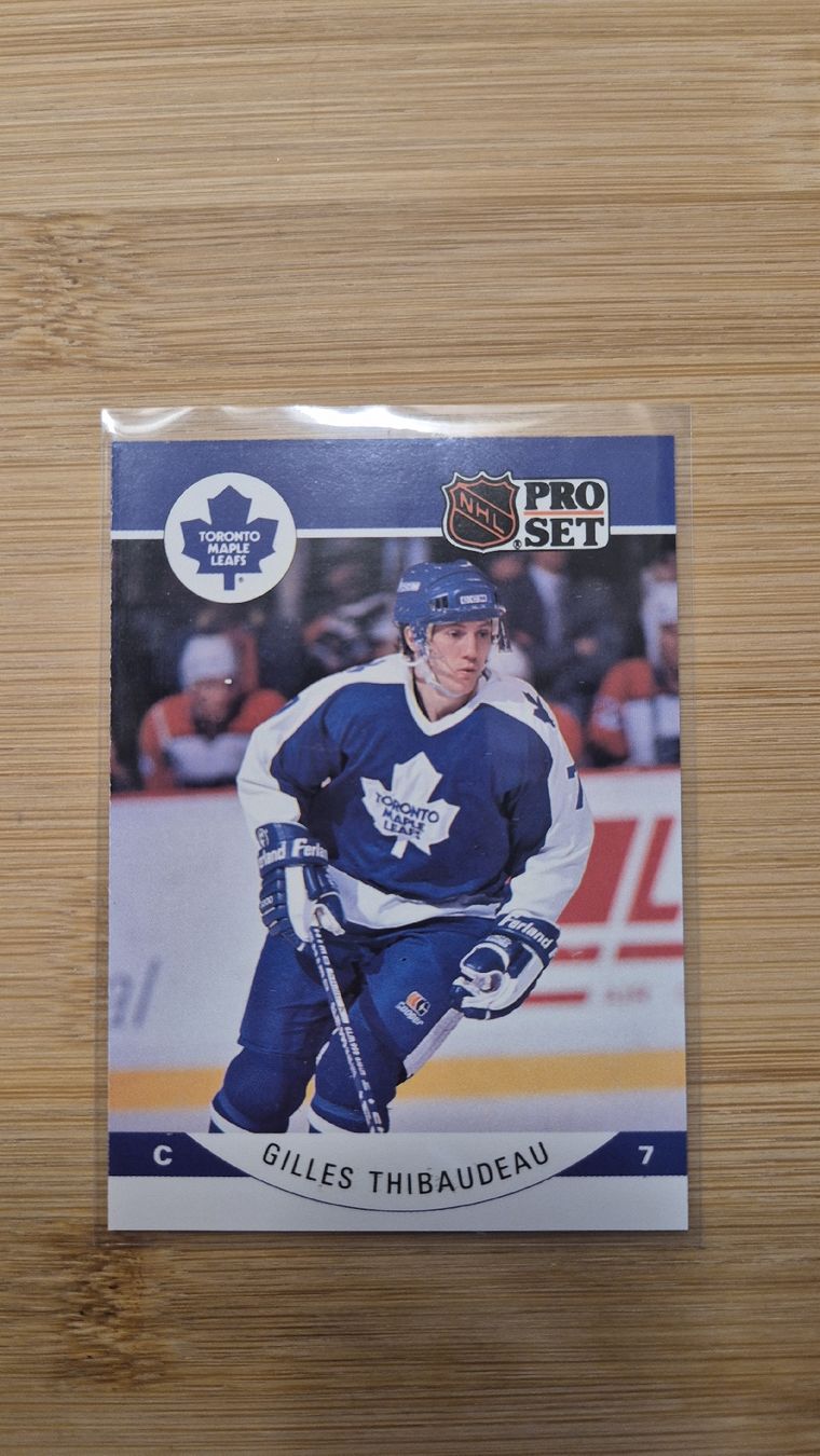 NHL Carte collezionabili: NHL Gilles Thibaudeau Toronto Maple Leafs – Usato da Bellach venduto da paedu-1980