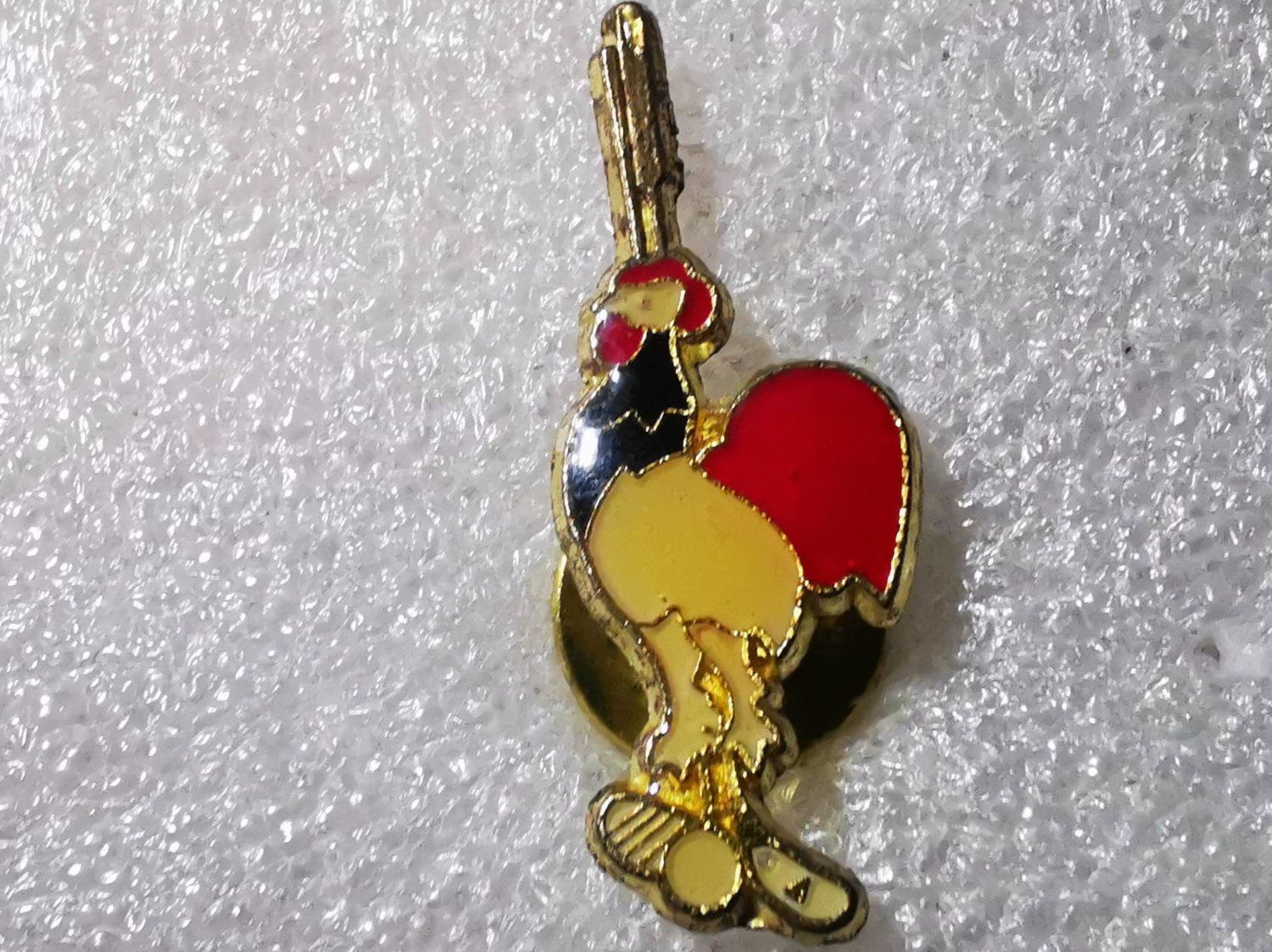 Placchette & Badge: Ansteckpin 11: Hahn – Usato da Oppligen venduto da Pin-Fall-Shop