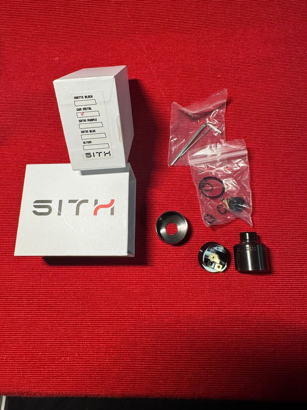 Autres tabacs: Vaperz Cloud - Dripper Sith RDA  Gun Metal – Neuf (Voir description) à Allschwil par Buexe
