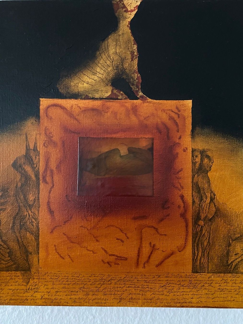 Poster & Bilder: SATAN Kunstwerk – Gebraucht aus Allenwinden von Lb3 3