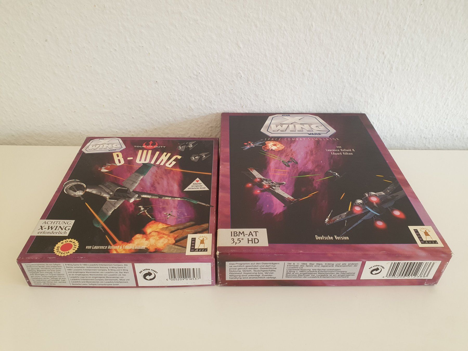 Spiele: PC Game Star Wars X-Wing 1993 +Add-On B-Wing Big Box Bundle – Gebraucht aus Greifensee von perfectioN88 2