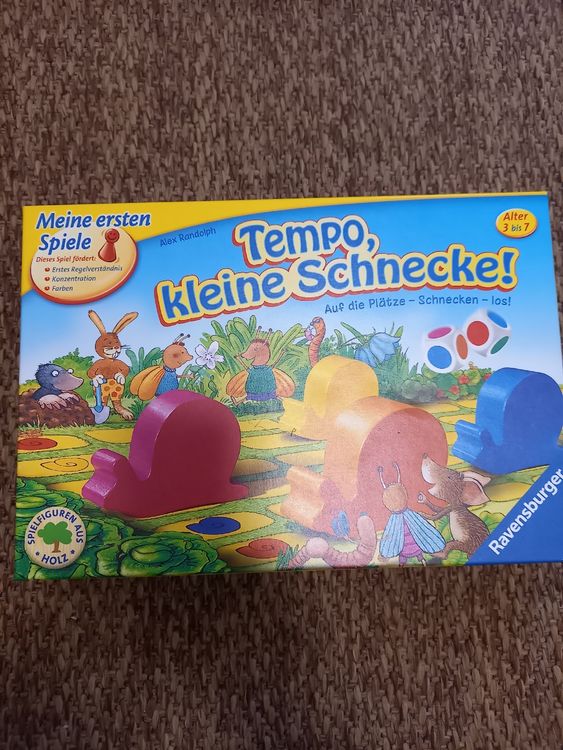 Spiel Tempo Kleine Schnecke 3 7 Jahre Von Ravensburger Kaufen Auf Ricardo 