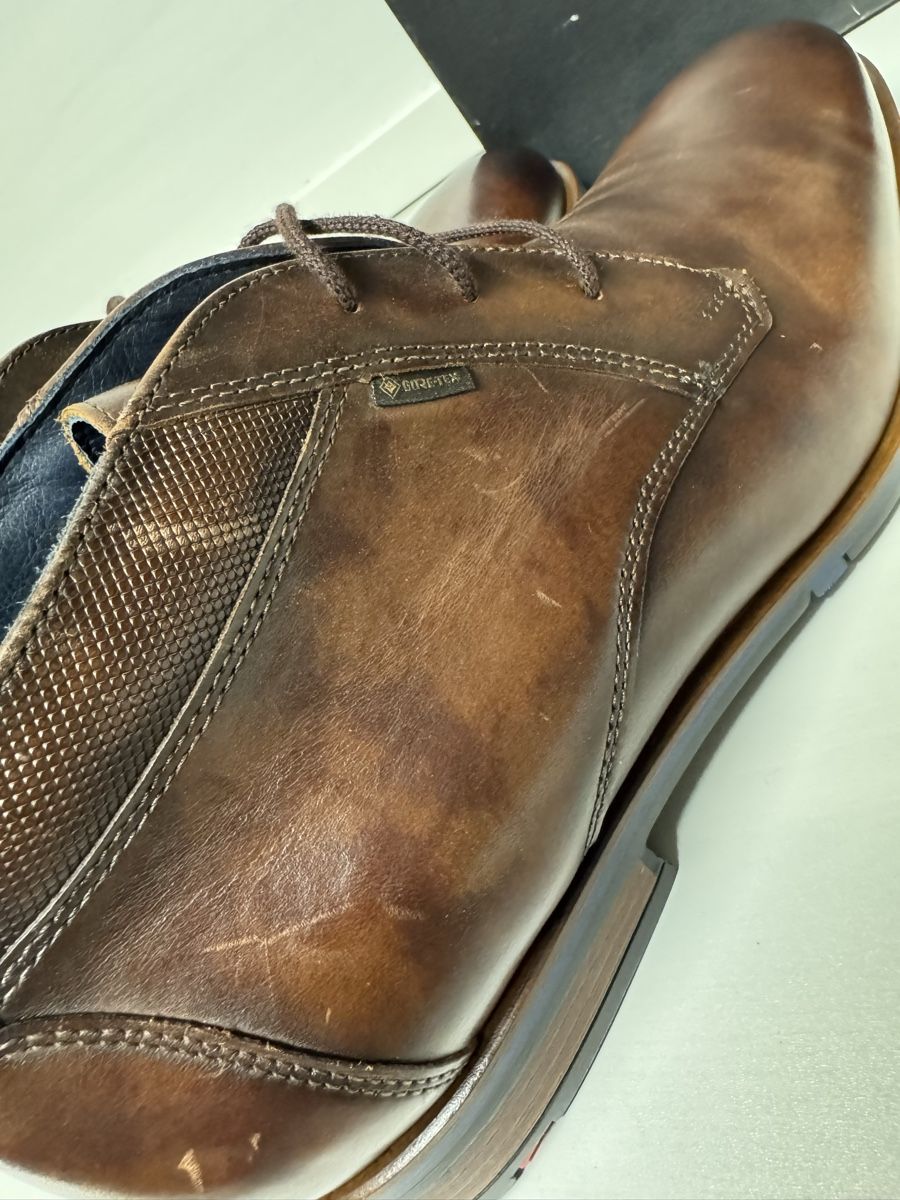 Lloyd Scarpe da uomo: Lloyd Varell, taille 42.5, bottines en cuir marron – Nuovo e nell'imballaggio originale da Brügg BE venduto da Goob 5