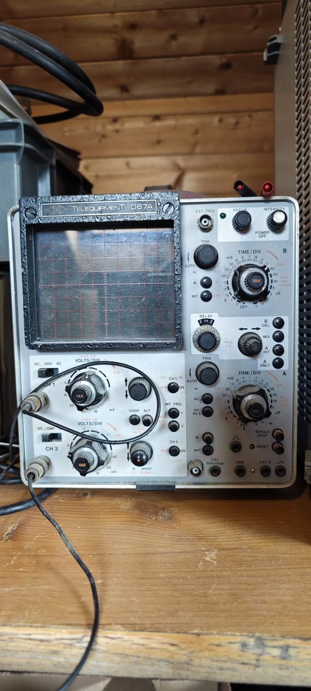 Radiocomunicazione: Telequipment D67A Messgerät – Usato da Rieden SG venduto da wer_yqc2