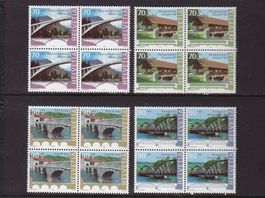 2003 Pro Patria Viererblocksatz ** Postfrisch ** Top Zustand