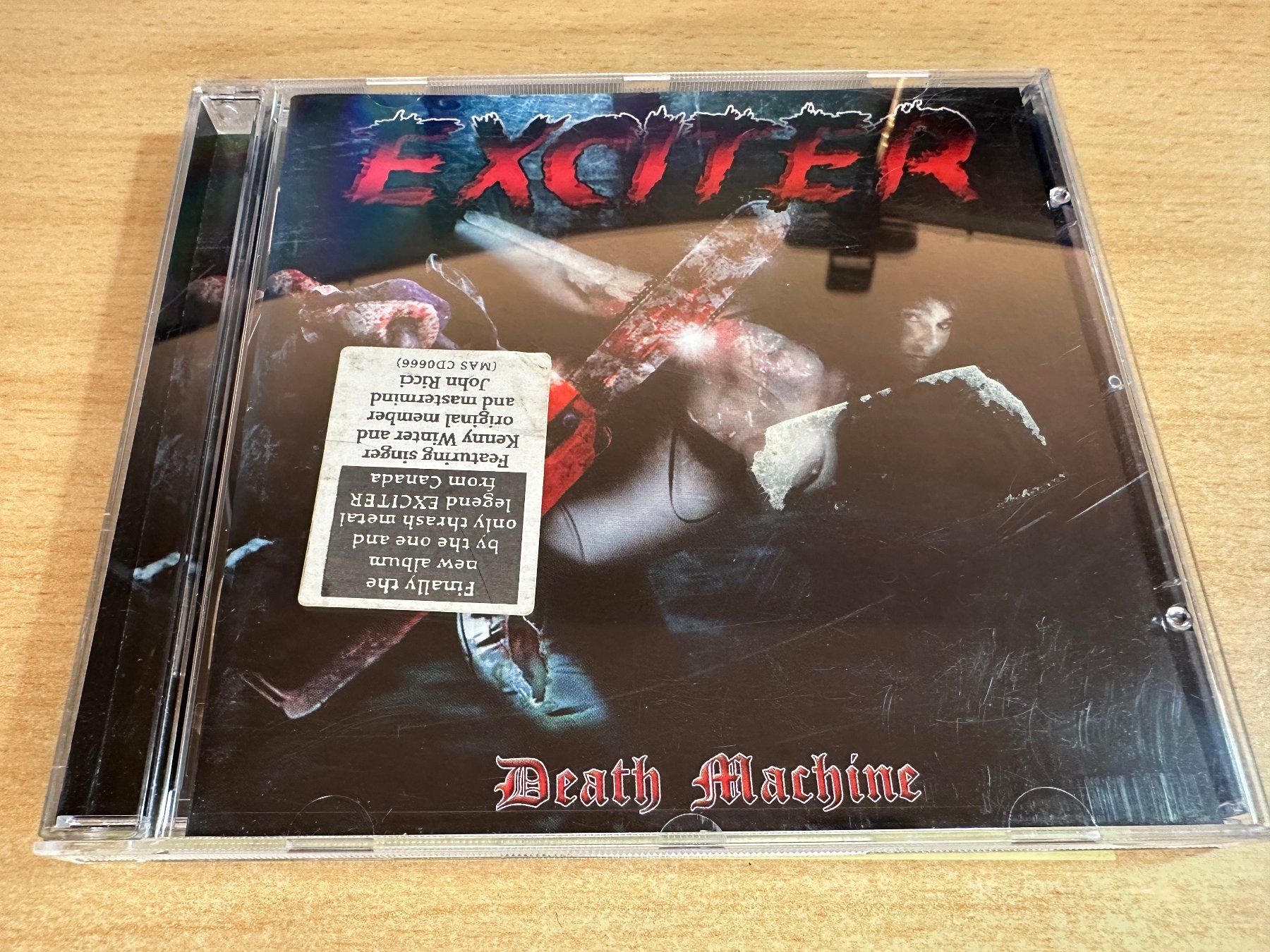 CD: N8 Exciter – Death Machine – Usato da Rikon im Tösstal venduto da Alpenmutz