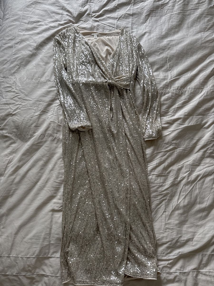 H&M Vestiti: Sparkling Light Gold Mama Dress – Usato da Horgen venduto da mar_yy7g