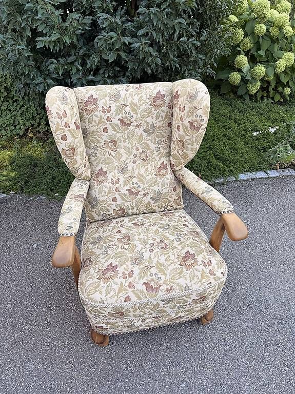 Poltrone: Vintage Ohrensessel – Usato da St. Gallen venduto da Lowviz 1