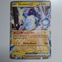 Pokémon MIRAIDON EX 061/198 Karte guter Zustand