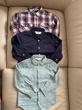 3 Hemden Jungen Grösse 104 H&M guter Zustand