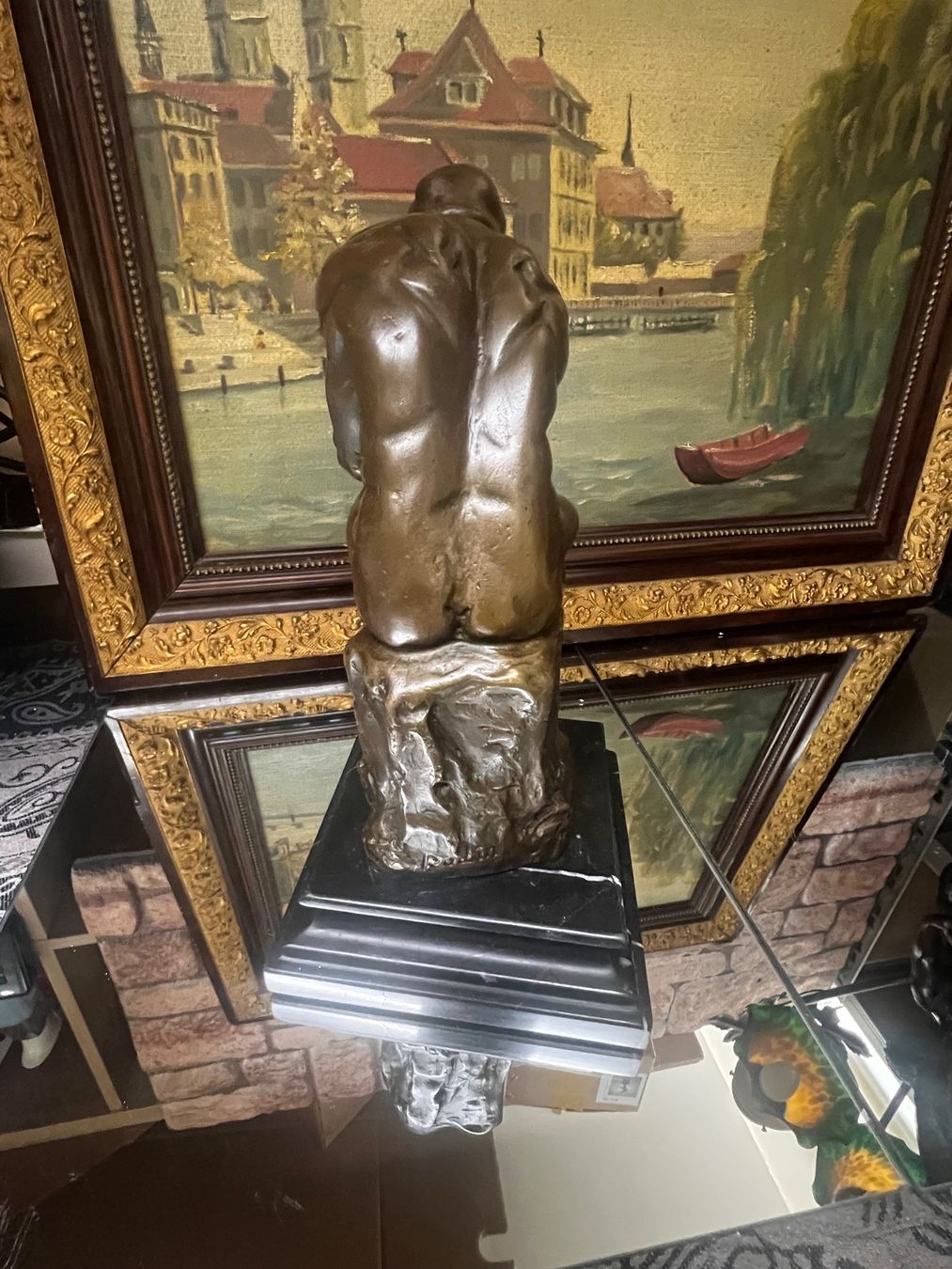 Sculture & Statue: Wunderschöne Bonze Figur "Der Denker" – Usato da Oberengstringen venduto da Cici7 4
