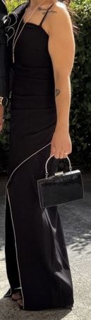 Elegantes Abendkleid, schwarz, Gr. S, festlich & neu!