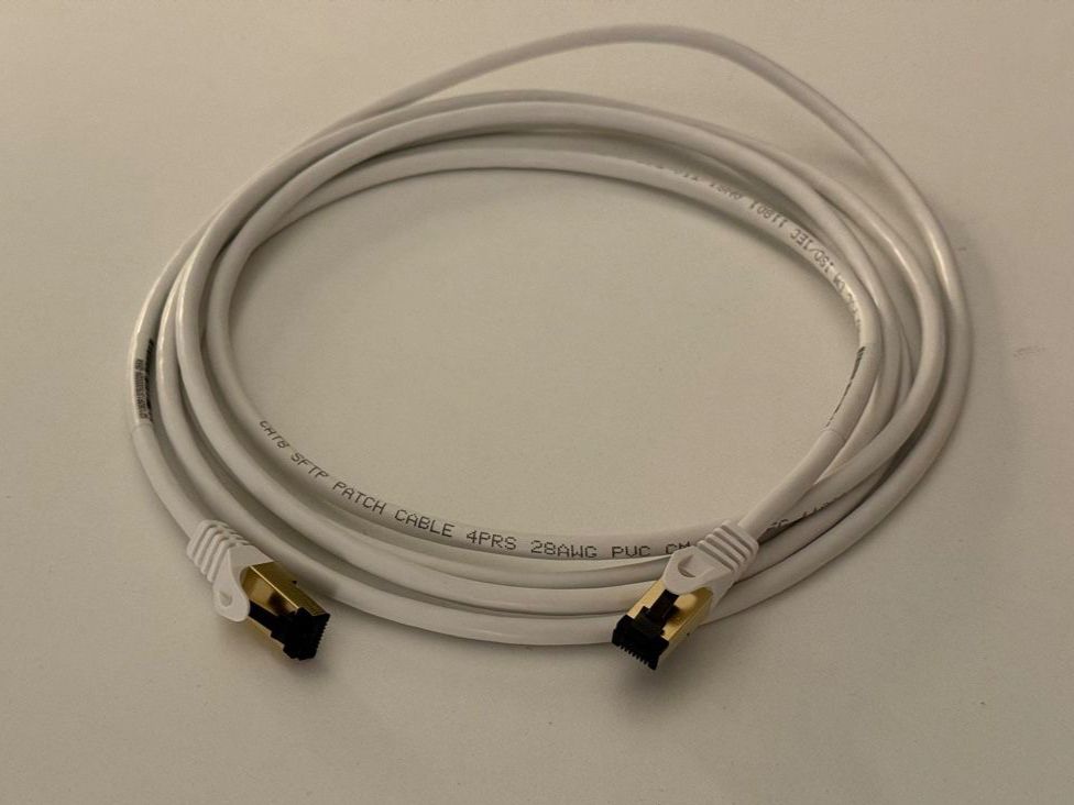 Kabel: 3m Cat8 Ethernet Patch Cable Shielded (SFTP) PVC – Gebraucht aus Pfäffikon, SZ von pio_9gpk