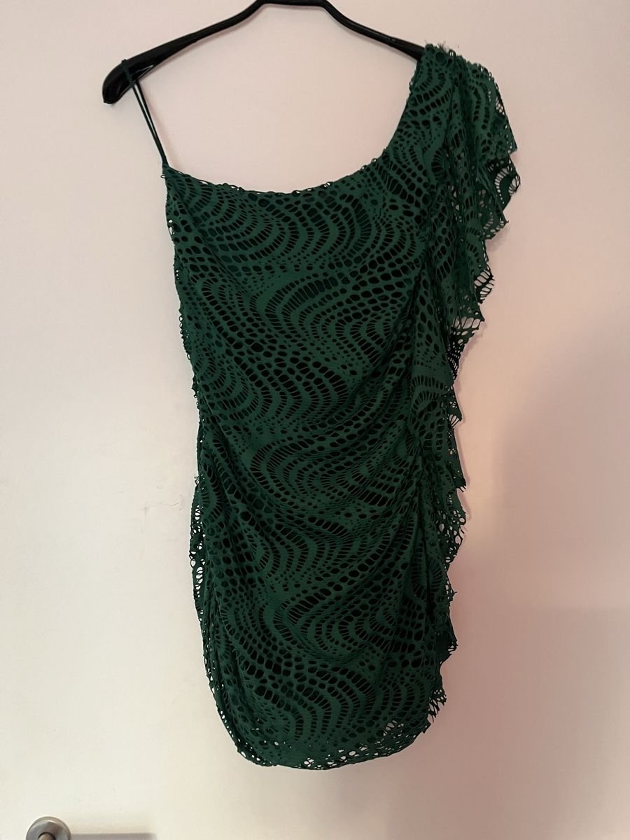 Vestiti: Elegantes, grünes Minikleid - Grösse S – Nuovo (secondo la descrizione) da Zürich venduto da MariaSusanne 4