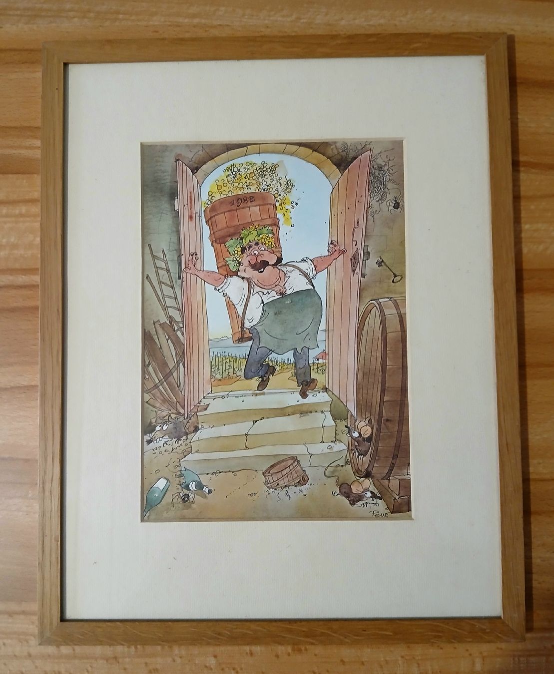 Dipinti: 3 Tableaux estampes de d'André Paul. – Usato da Le Sentier venduto da arc_2thy 1
