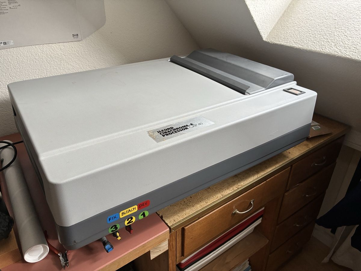 Ilford Labor & Dunkelkammer: Ilford CAP-40 Entwickler / Processor – Gebraucht aus Zürich von nilsw