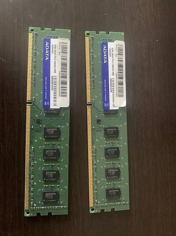 Memoria / RAM: RAM DDR3 2x 4GB – Usato da Cossonay-Ville venduto da BRick73