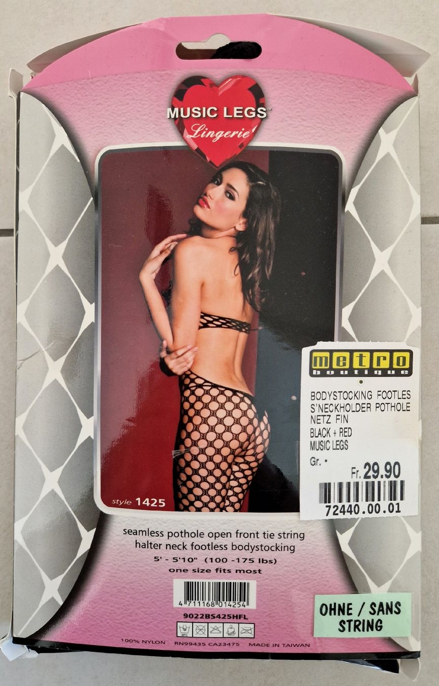 Sonstige Unterwäsche: Ganzkörper-Netz-Body – Gebraucht aus Wettingen von Lady_glam 1