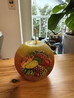 Dekorative Obst Kerze für Herbstzeit, neuwertig!