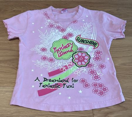 Mädchen T-Shirt pink Fantasy Island Grösse 116