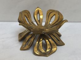 Kerzenständer, Seerose, Vintage.